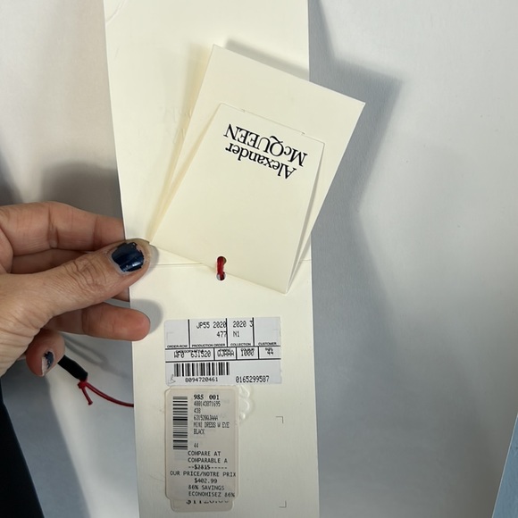 Alexander McQueen little black dress - Picture 4 of 16